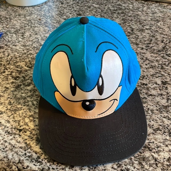 Sonic The Hedgehog Sega Adjustable‎ Ball Cap - Picture 1 of 5